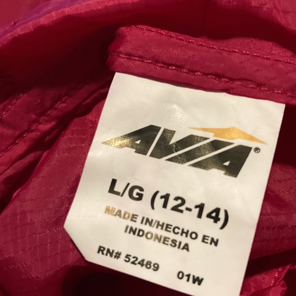 AVIA size large colorful block short sleeve hoodie - Picture 4 of 7